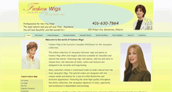 Desktop Screenshot of fashionwigs.com